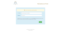 Desktop Screenshot of mycastlewood.com
