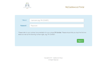 Tablet Screenshot of mycastlewood.com
